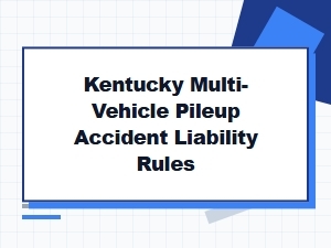 Liability Rules for Kentucky Multi-Vehicle Pileups